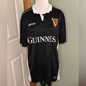 Guinness Black and White Sports Jersey